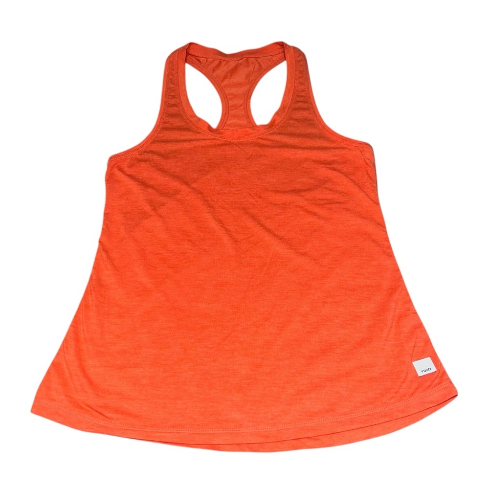 EUC Vuori Lux Performance Orange Racerback Tank Top Small Active Gym Outdoor - Picture 2 of 6